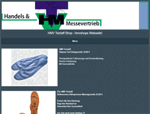 Tablet Screenshot of hmv-tetzlaff.de